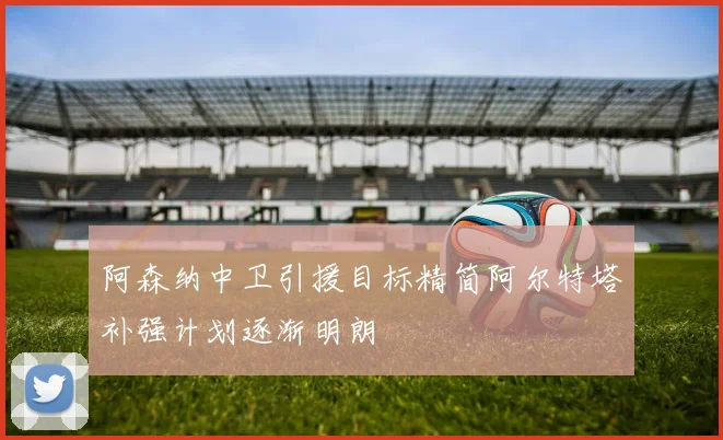 阿森纳中卫引援目标精简阿尔特塔补强计划逐渐明朗